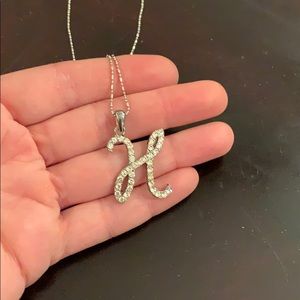 Women’s “H” initial necklace